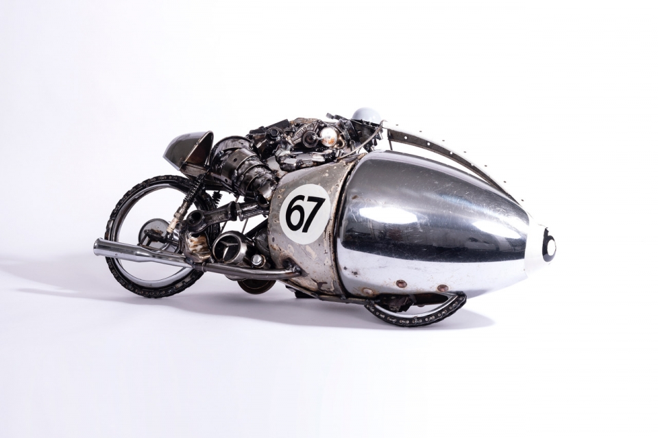Early 60's racing motorbike